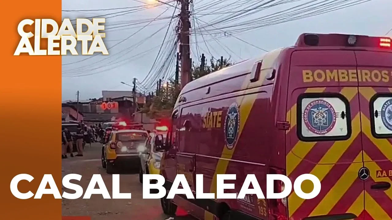 Casal baleado: mulher vê o namorado ser morto e é baleada na mão; caso aconteceu em Colombo