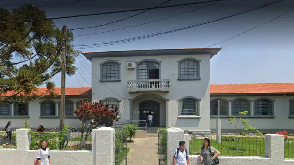 A aluna não ficou gravemente ferida