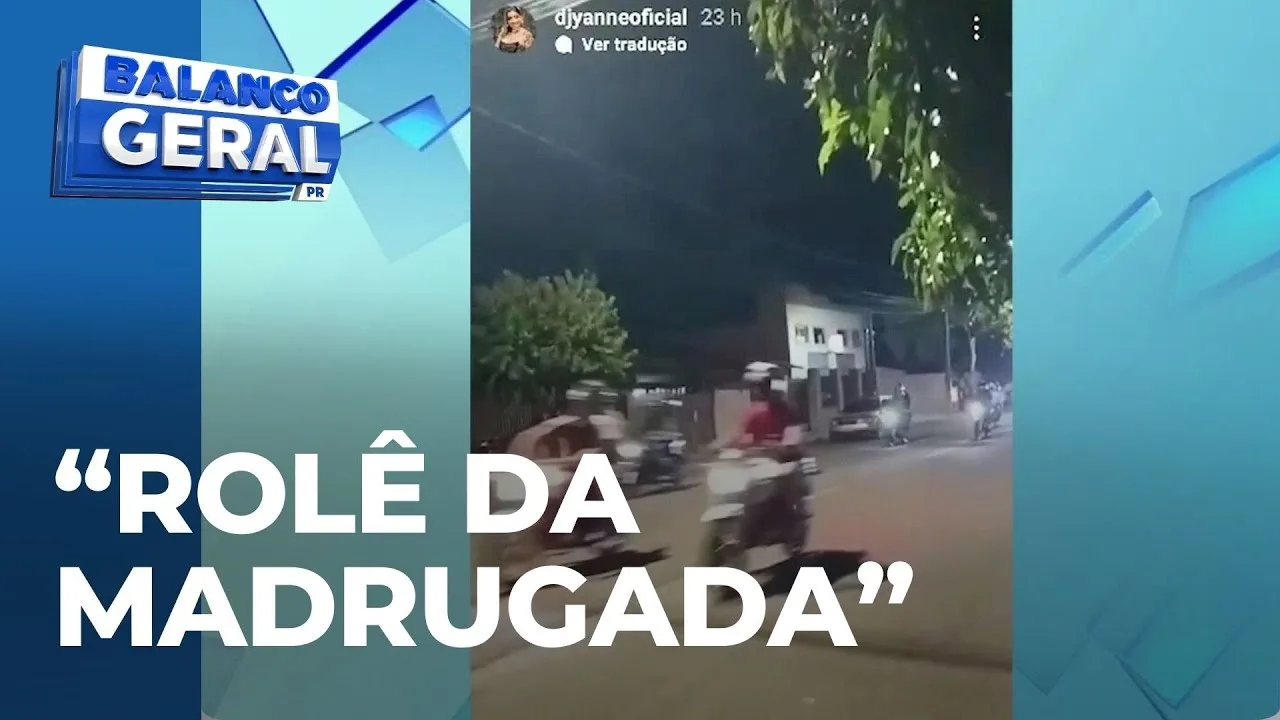 Centenas de motociclistas atormentam moradores na Zona Norte durante a madrugada