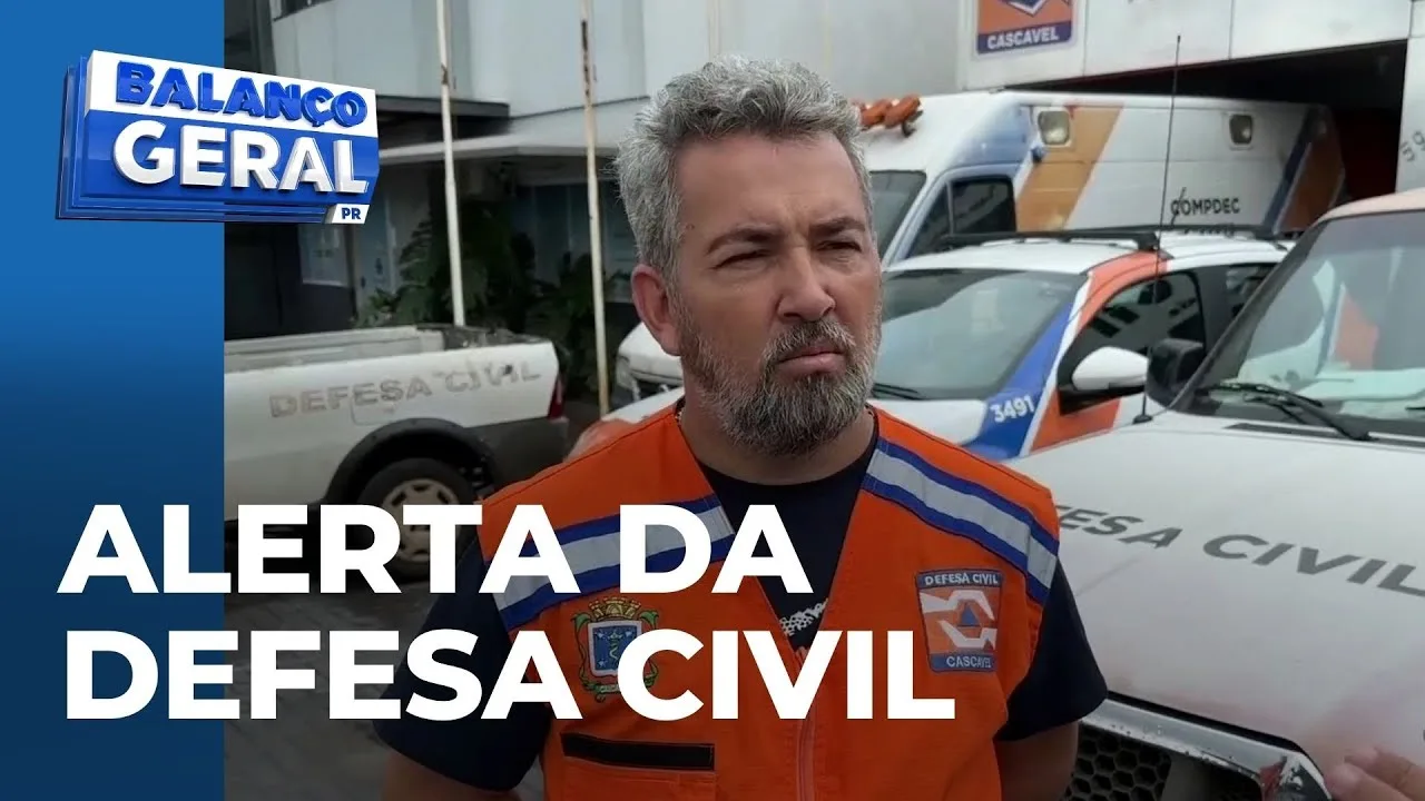 Defesa Civil de Cascavel atende mais de 40 casos após chuvarada