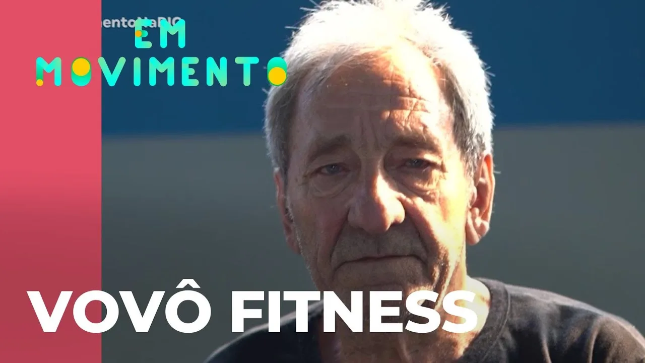 Semana do idoso: Vovô fitness de 74 anos esbanja saúde e energia no 'Em Movimento'