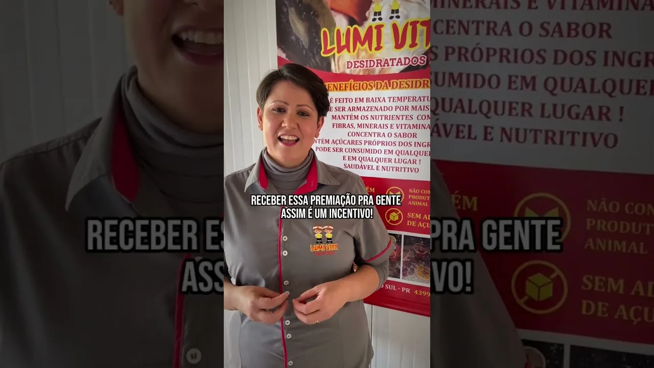 Ganhadora do prêmio Orgulho da Terra, Elisangela Zaha, na categoria Agroindústria #rural