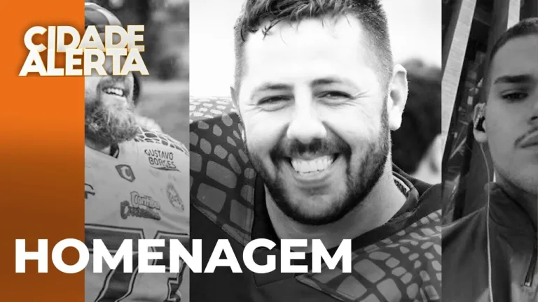 Três mortos em acidente de ônibus, com time de futebol americano Coritiba, são homenageados