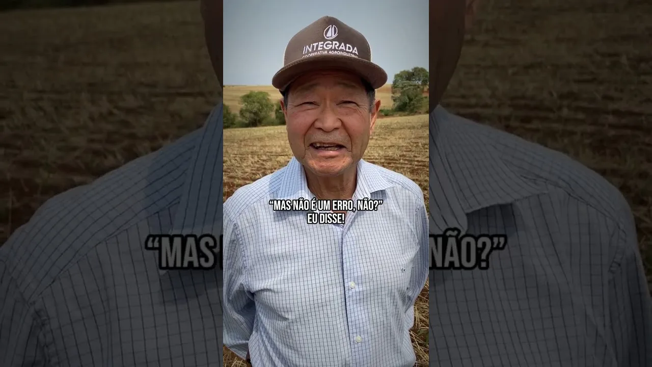 Ganhador do prêmio Orgulho da Terra, José Yamanaka, na categoria Soja & Milho #rural