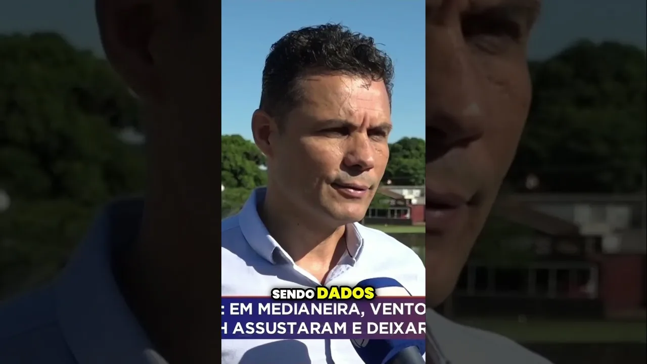 Temporal em Medianeira: ventos com mais de 80 km/h deixam prejuízo na região