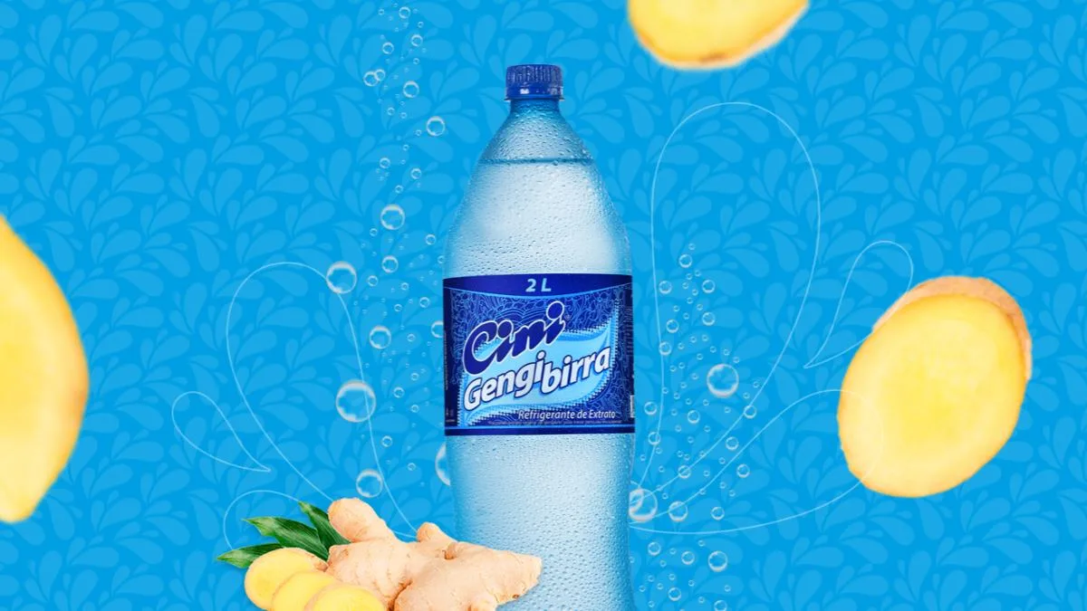 A bebida é gaseificada