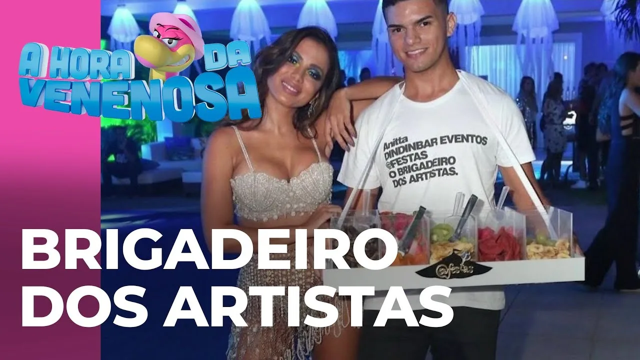 Brigadeiro dos artistas: Xuxa e Anitta já provaram dos doces que o Tiago Cordeiro produz