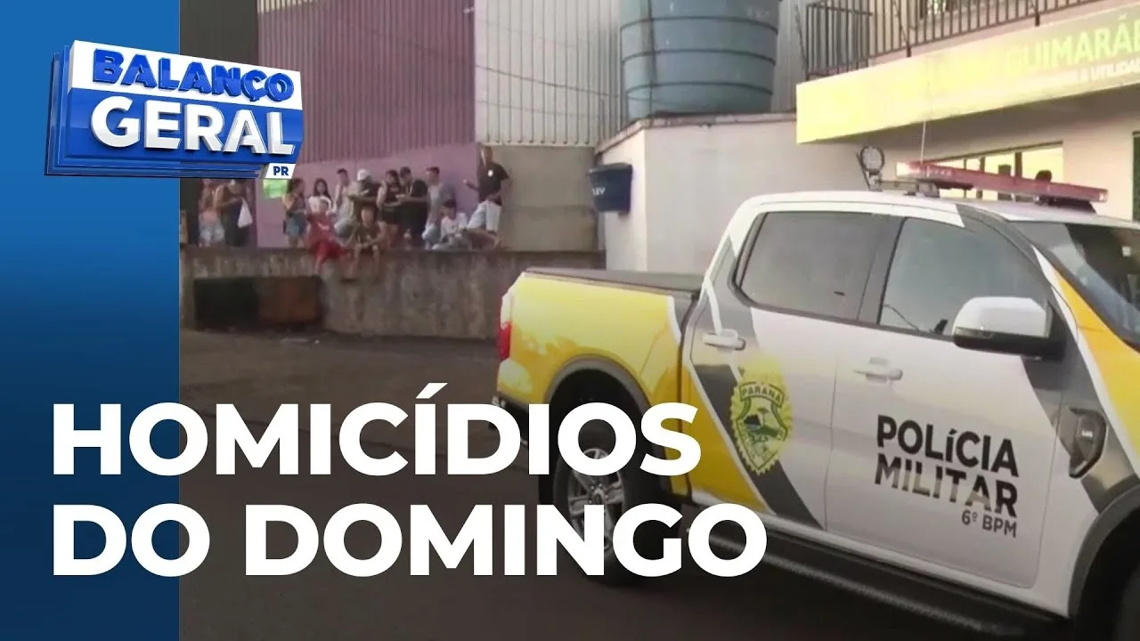 Cascavel: Dois homicídios registrados na noite de domingo; entenda o caso