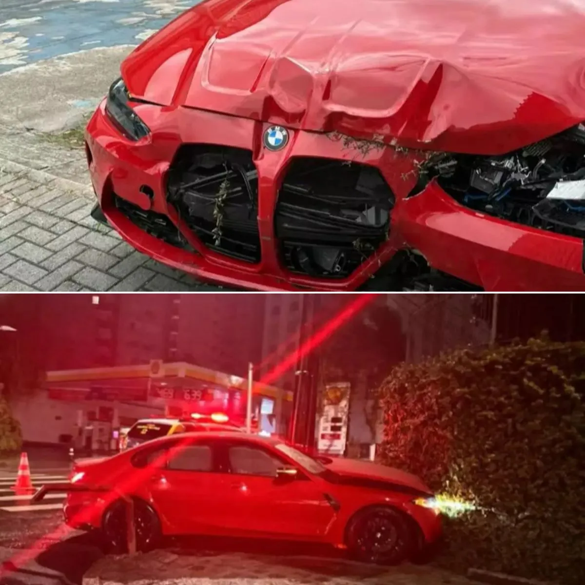 Pai afirma em depoimento que quem dirigia BMW era o filho