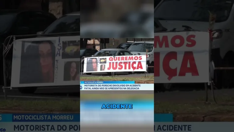Motorista do Porsche, envolvido em acidente que matou jovem, ainda não se apresentou a delegacia