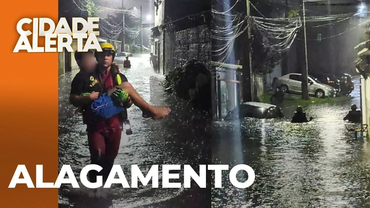 Alagamento em Paranaguá: famílias perdem tudo ao serem surpreendidas com a força da água