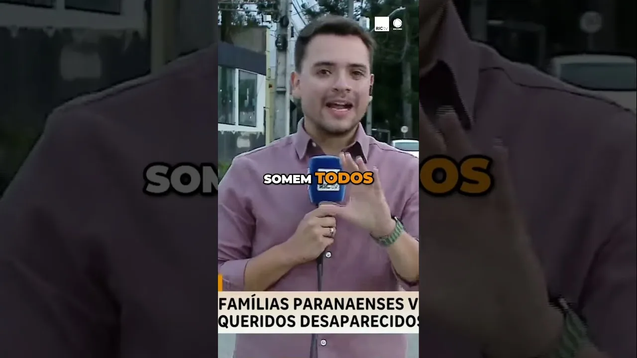 Angústia e Desespero: mais de 4500 famílias no Paraná, estão sem notícias de parentes desaparecidos