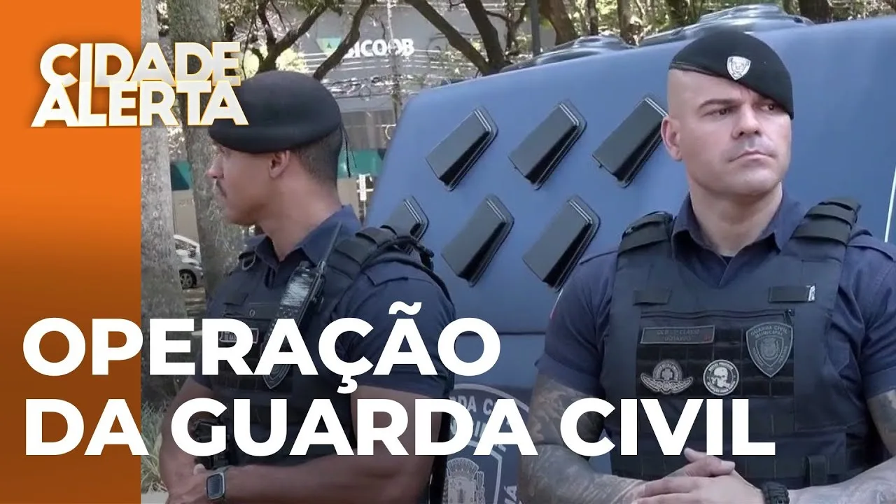 Guarda Civil Municipal intensifica segurança com operação na Praça Napoleão Moreira da Silva