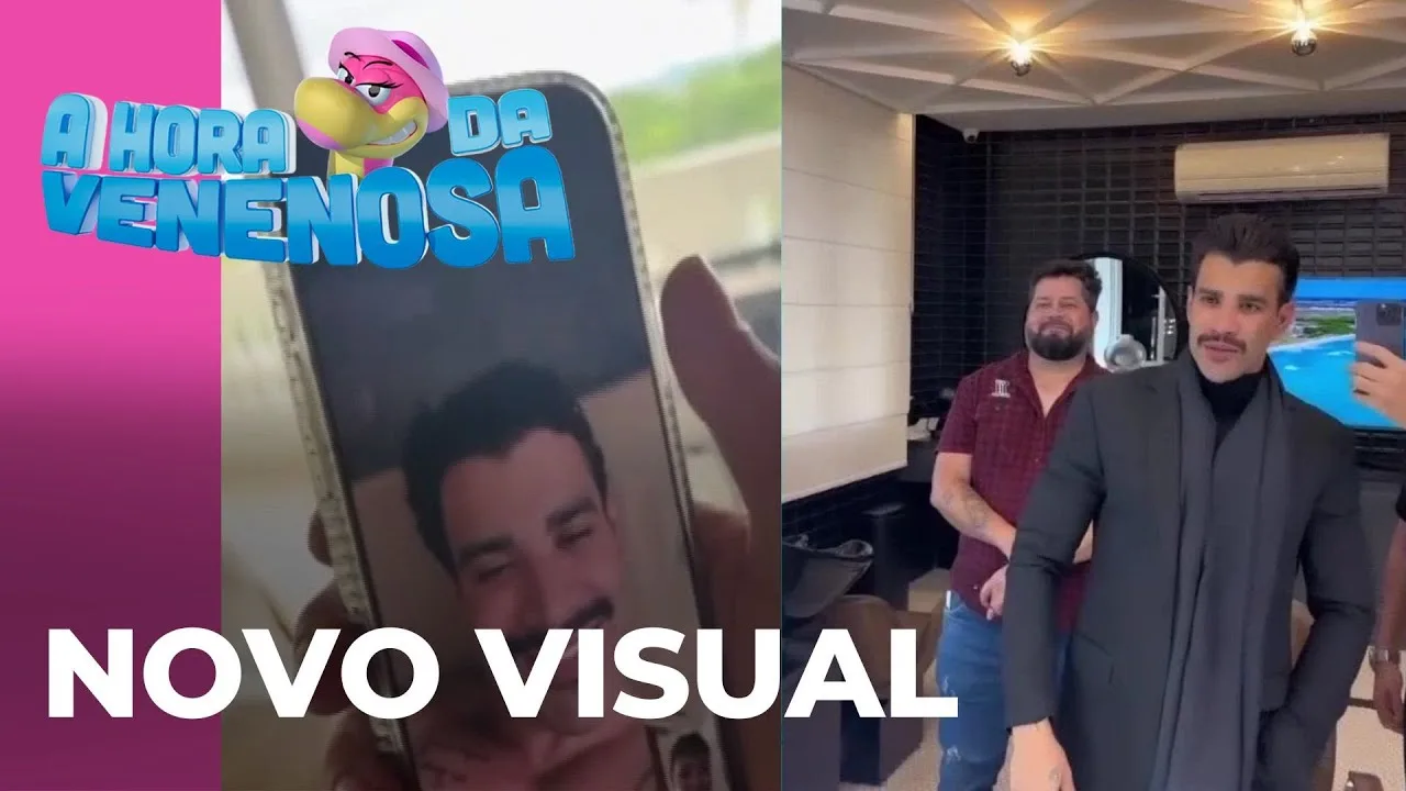 Gusttavo lima brinca com a polêmica do novo visual