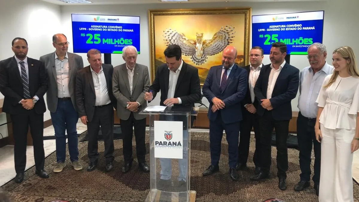 Novo convênio assinado pelo governador Ratinho Júnior