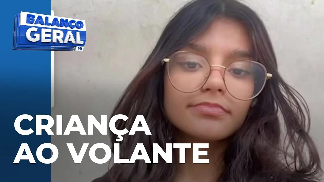 Criança ao volante provoca acidente com morte de adolescente