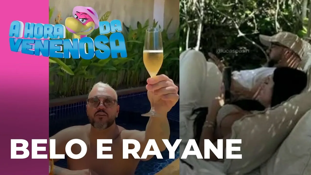 Cantor Belo é flagrado novamente em clima romântico num hotel na Bahia com a modelo Rayane