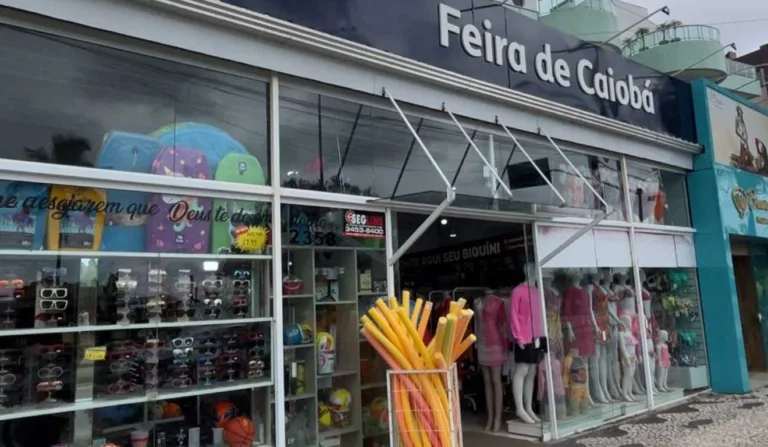 Frente da Feira de Caiobá