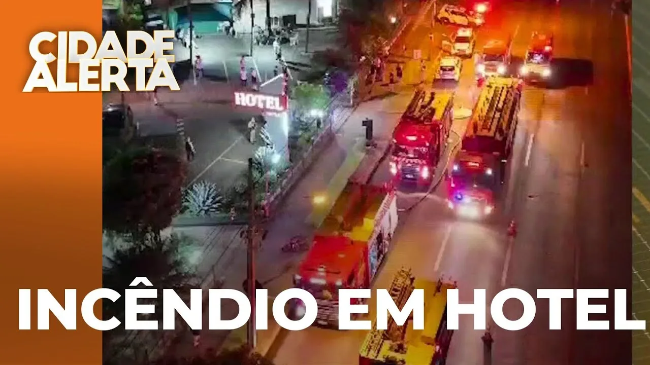 Incêndio causado por celular deixa 7 feridos; uma vítima precisou ser entubada