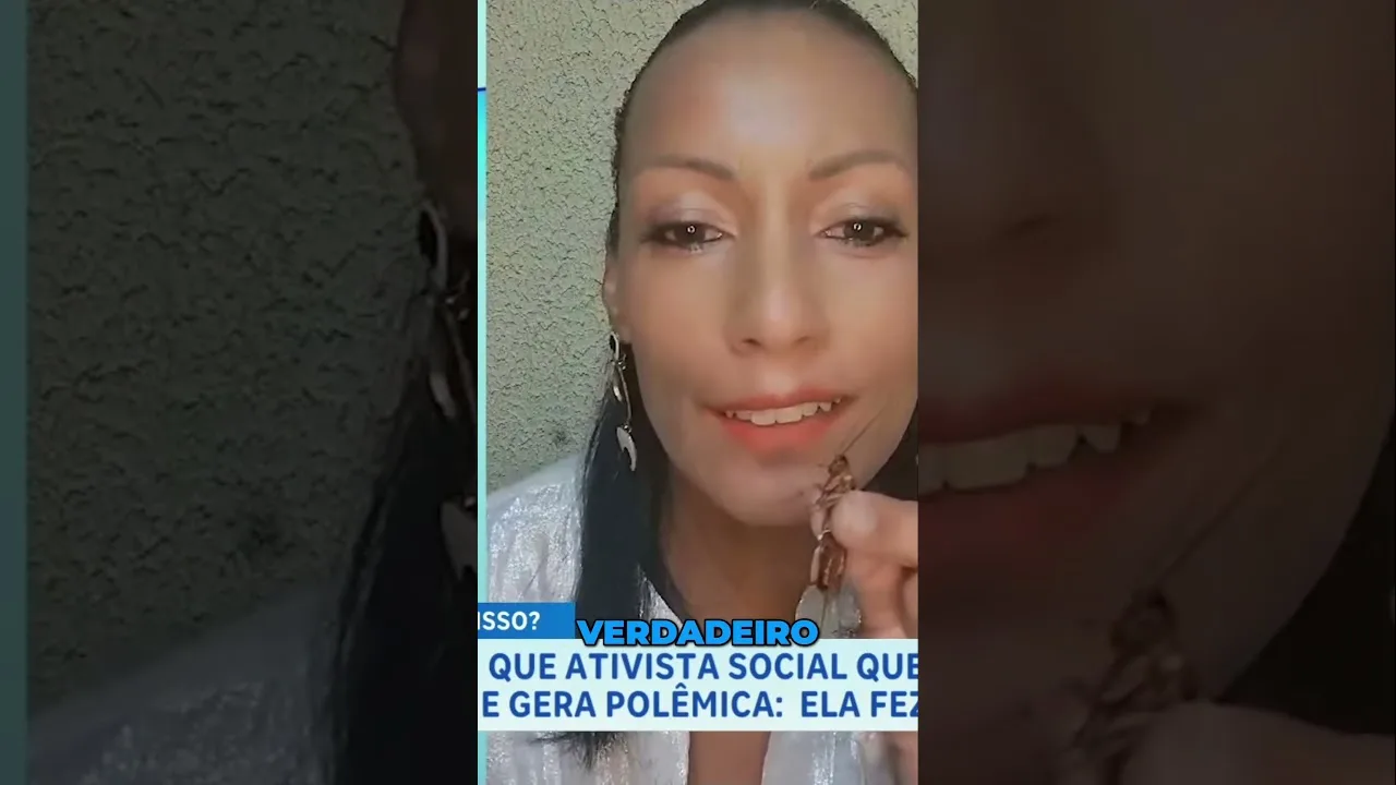 Vídeo em que ativista social queima uma barata viraliza e gera polêmica: ela fez isso por quê?