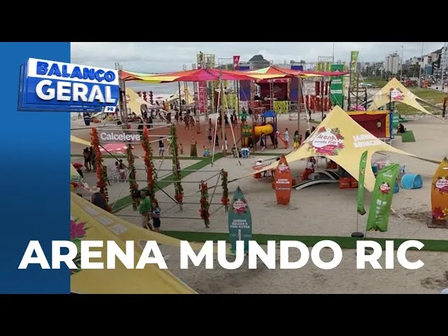 6 mil metros quadrados e mais de 40 atrações para toda a família em Matinhos no litoral