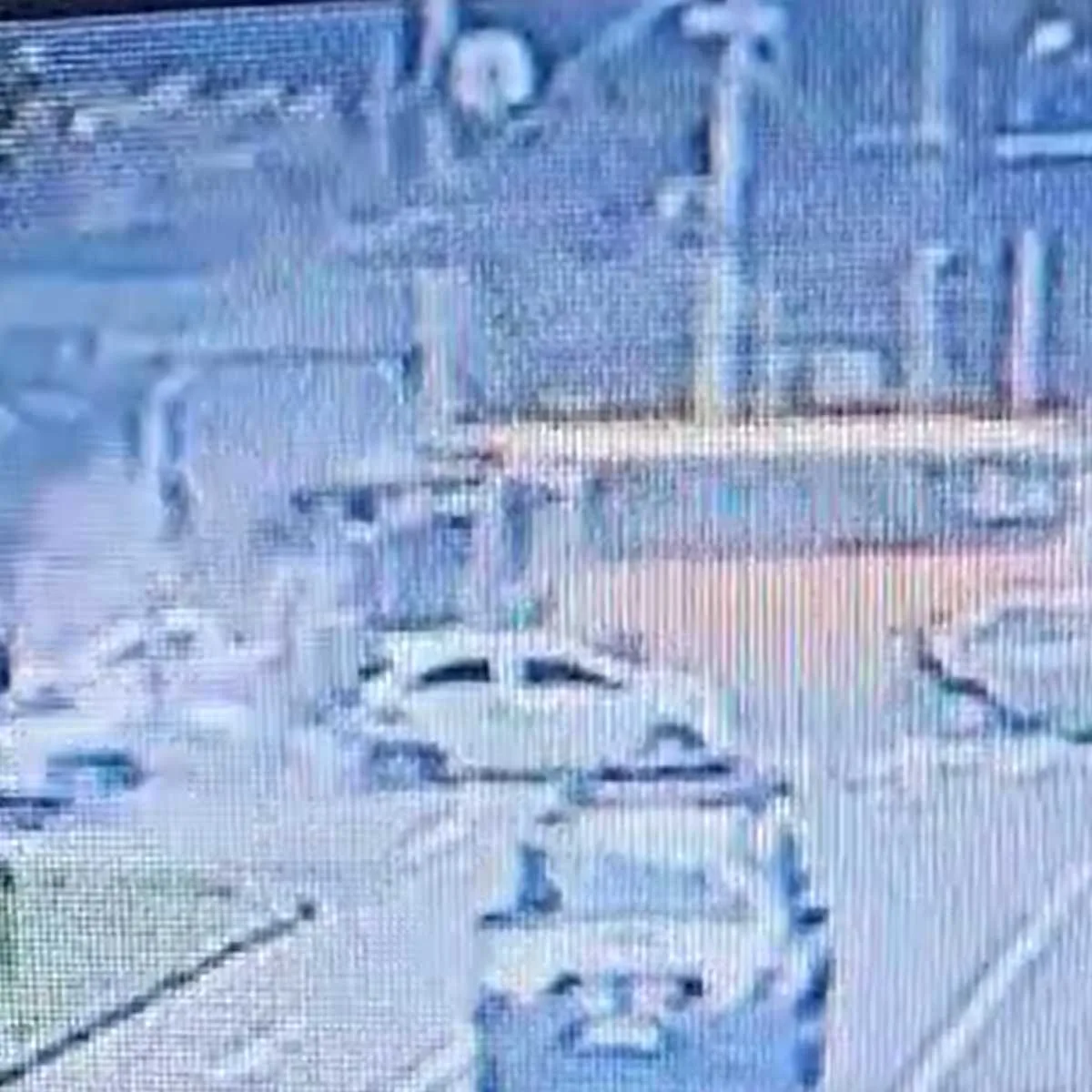 ônibus desgovernado câmeras de segurança