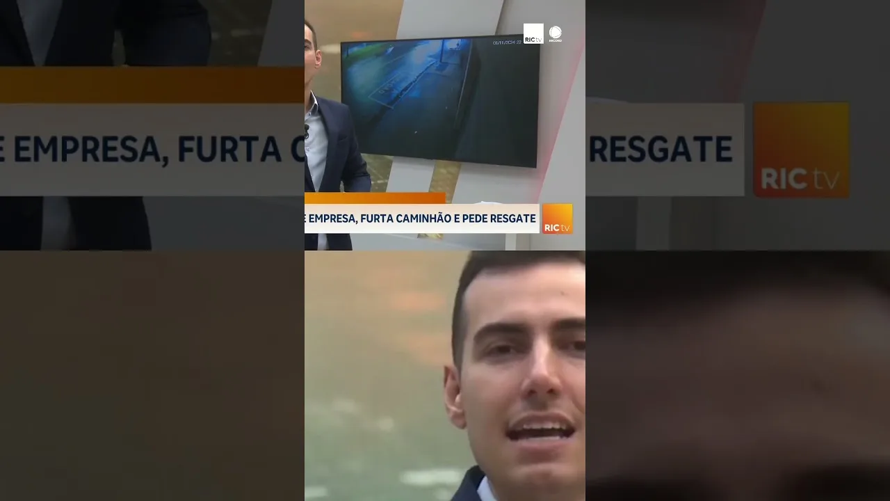 Suspeito pede resgate por veículo, após invadir empresa e furtar caminhão