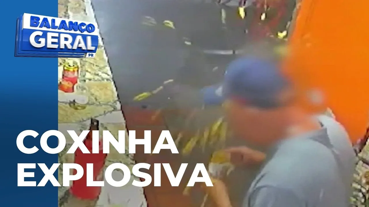 Coxinha explode dentro de lanchonete em Curitiba; equipe da RICtv foi ao local