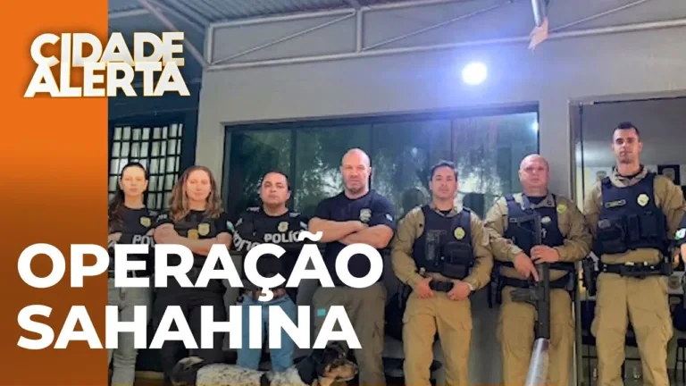 Operação Shahina: Polícia civil desarticula quadrilha que roubou caminhões em São João do Ivaí