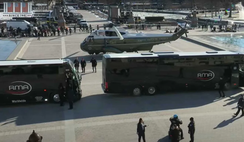 posse donald trump cerimônia ao vivo