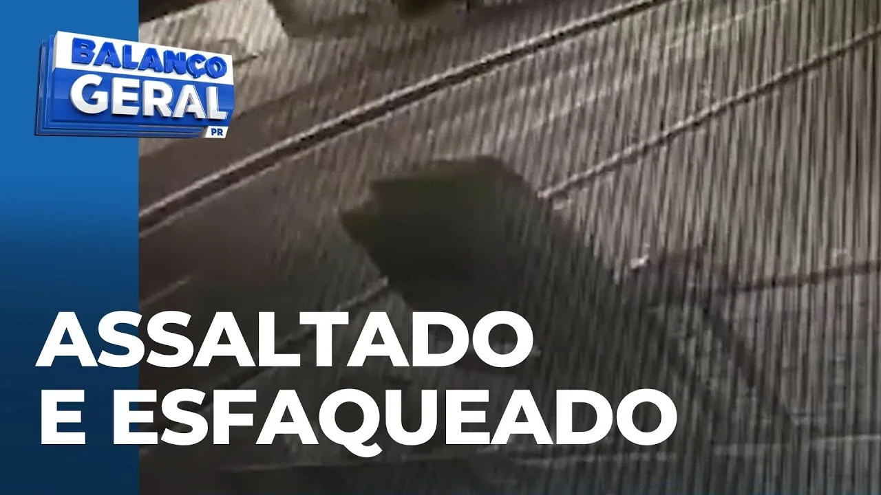 Homem é assaltado e esfaqueado na Avenida Maringá