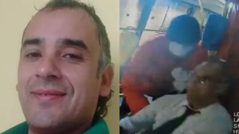 O motorista foi atacado enquanto conduzia o veículo