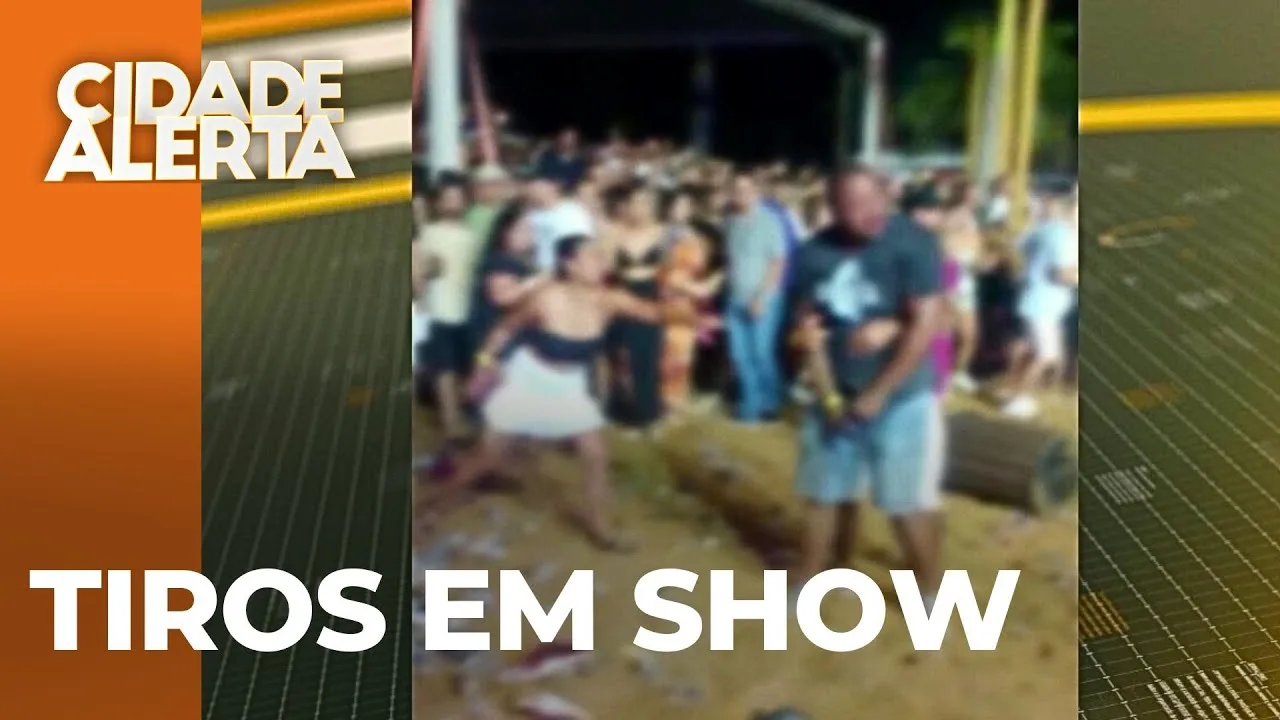 Duas pessoas são baleadas, em show de pagode, por policial militar no Paraná