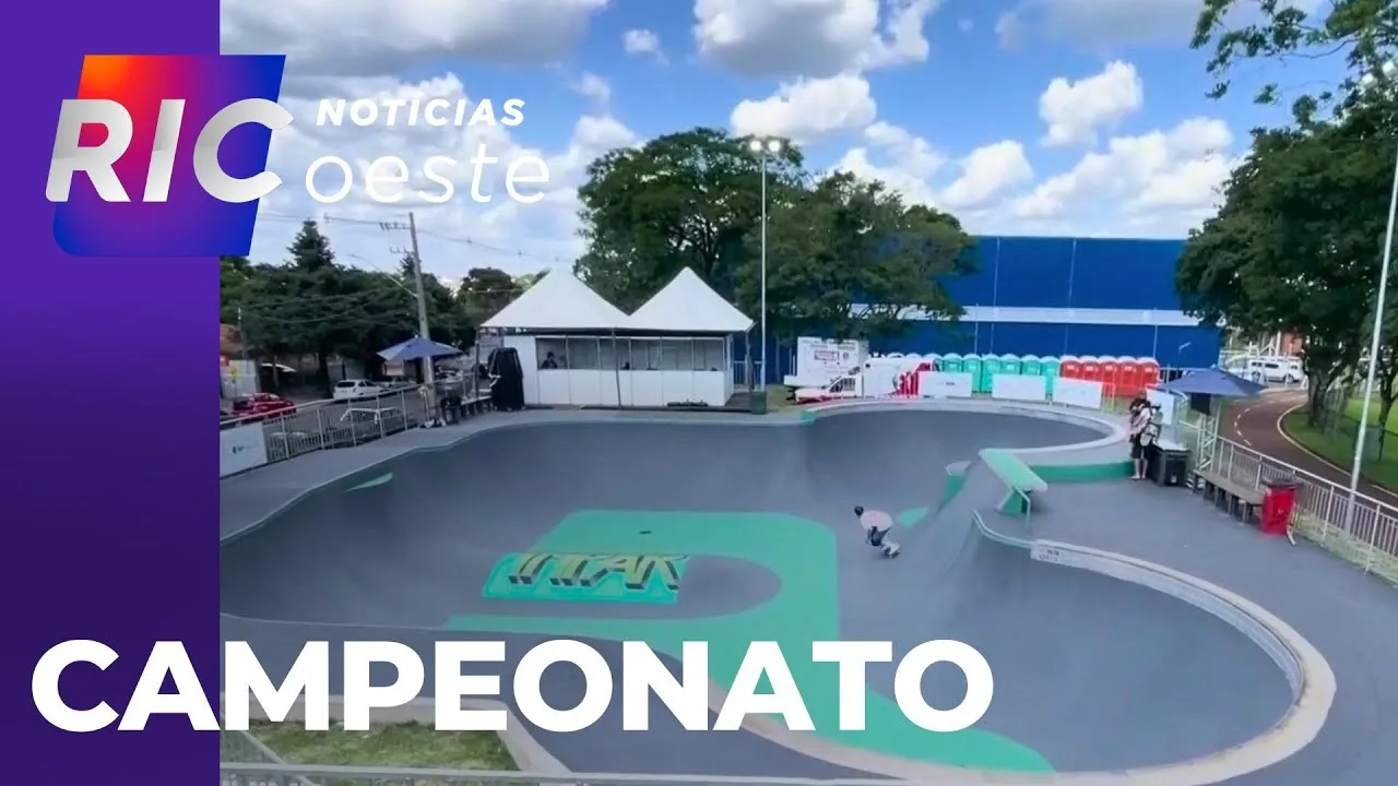 Cascavel sedia etapa do circuito brasileiro de skate profissional