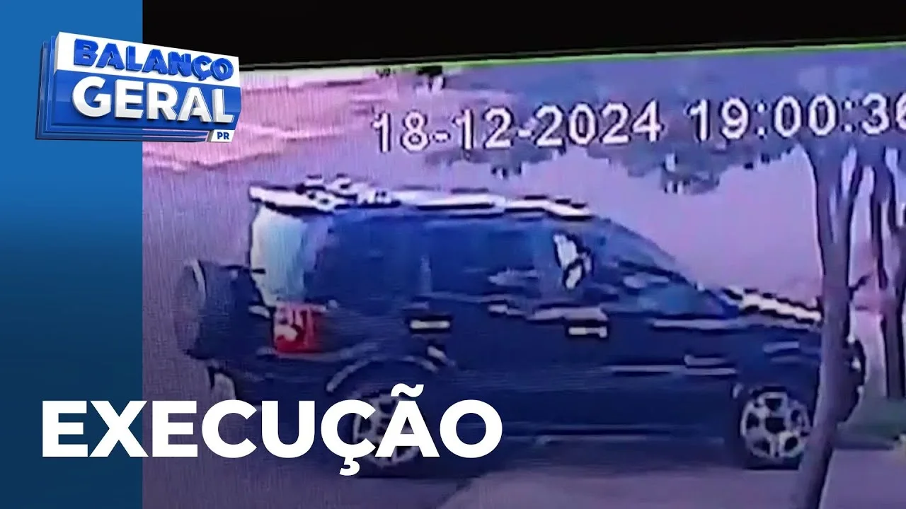 Homem é executado dentro de carro, mulher e criança viram tudo
