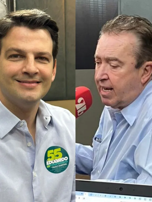 Eduardo Pimentel (PSD) aparece em primeiro, seguido por Luciano Ducci (PSB) em pesquisa de Curitiba