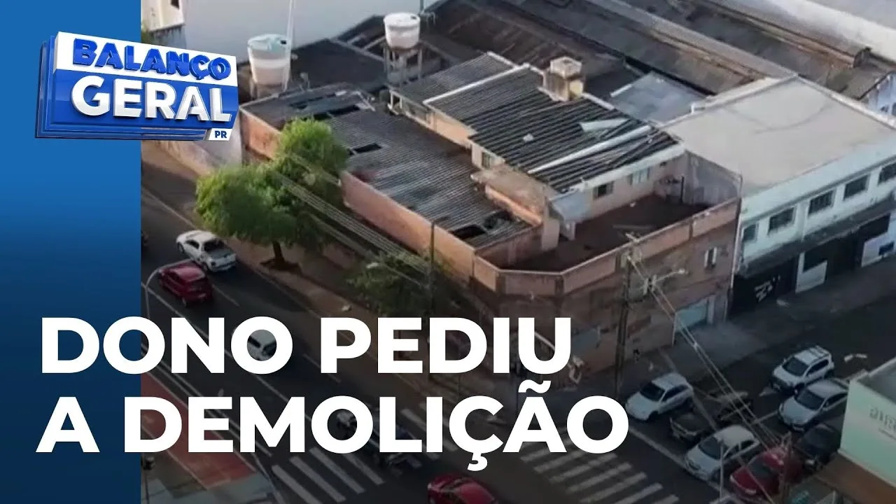 Pedido de demolição feito pelo dono do prédio "Motel dos Nóias", está parado na prefeitura