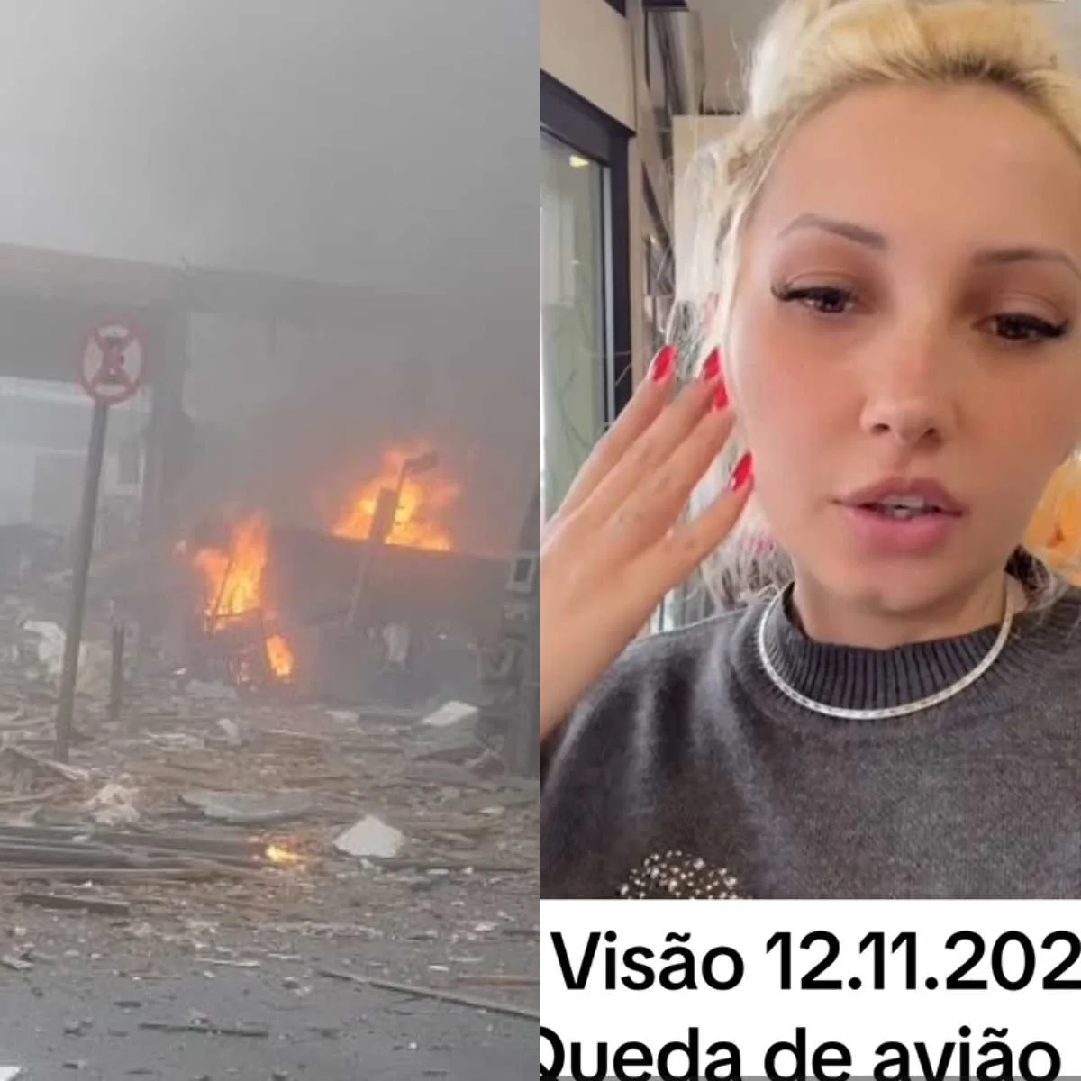 vidente preve queda de avião