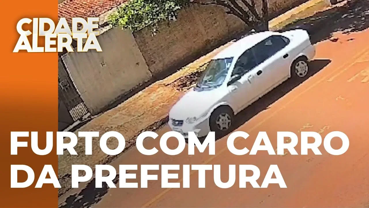 Funcionário usando carro da prefeitura suspeito de furto em Sarandi