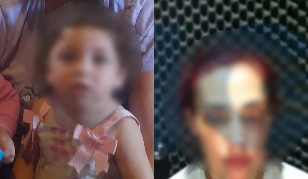 Bebê e mulher em audiencia