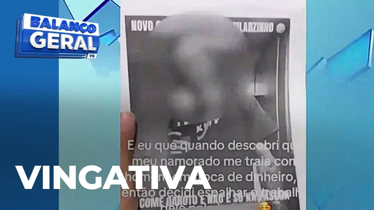 Mulher acusa namorado de traição e o expõe em panfletos jogados pelas ruas no Pilarzinho