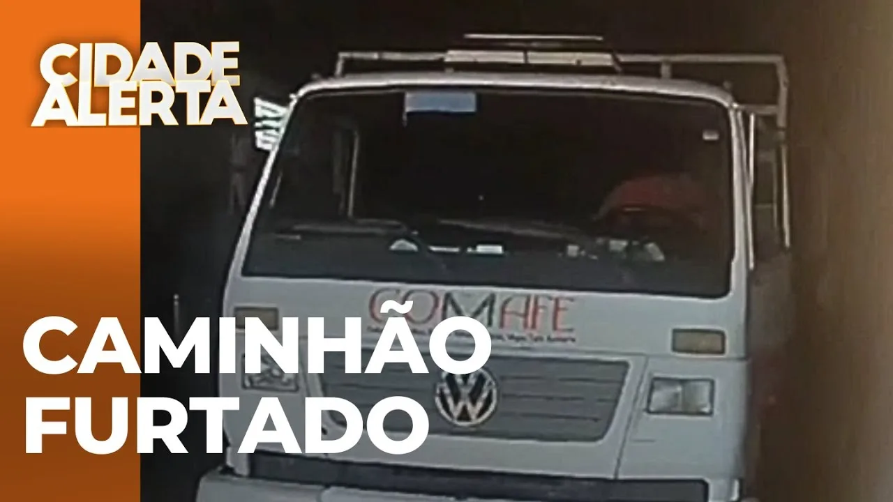 Bandido invade empresa, furta caminhão e pede resgate