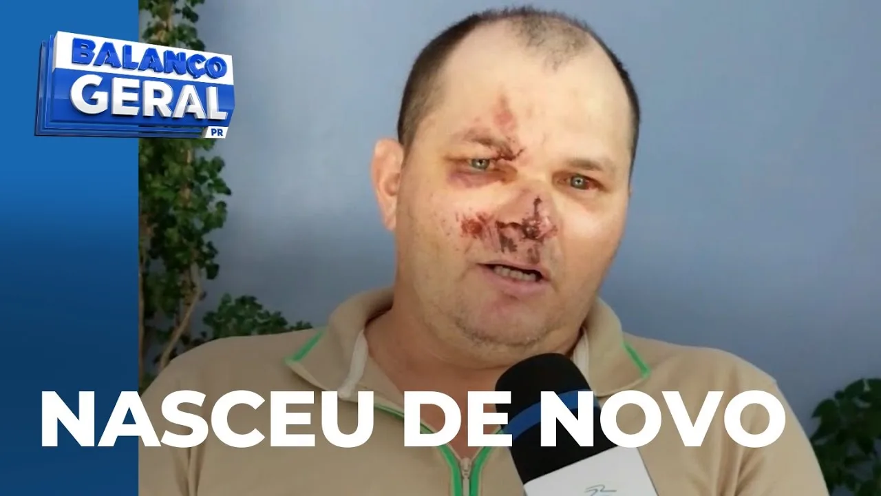 Trabalhador que ficou soterrado em obra por cerca de 1 hora se recupera em casa