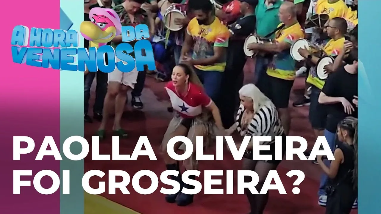 Paolla Oliveira é acusada de ter expulsado dançarinas convidadas no ensaio da Grande Rio