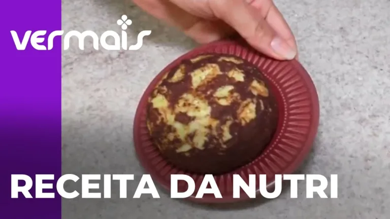 Bolinho proteico de banana