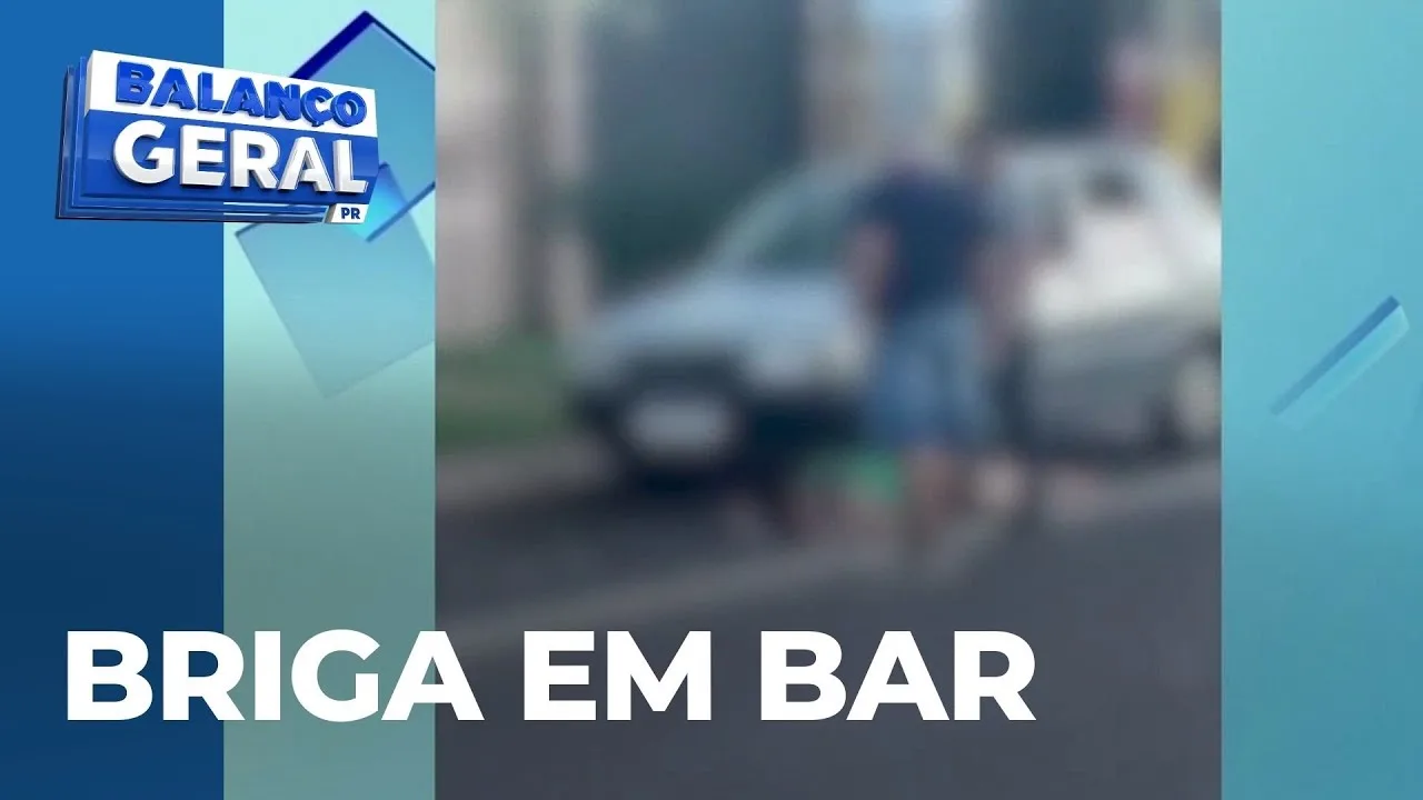 Confusão, em bar de Campo Mourão, termina com uma mulher ferida no rosto
