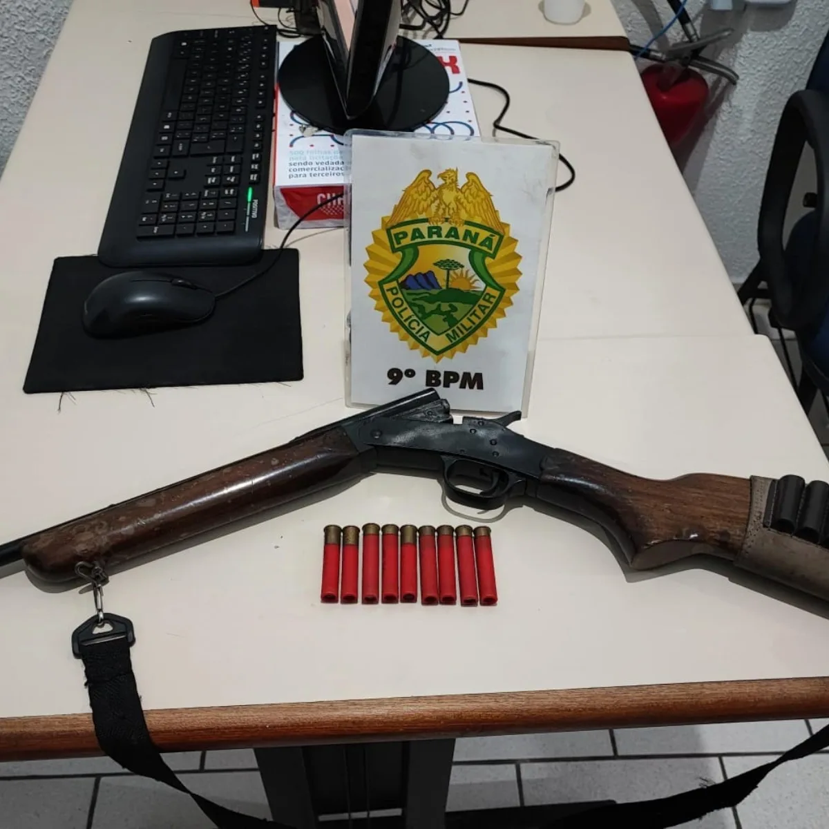 Suspeito já foi encaminhado à delegacia da Polícia Civil do Paraná (PCPR), em Guaratuba.