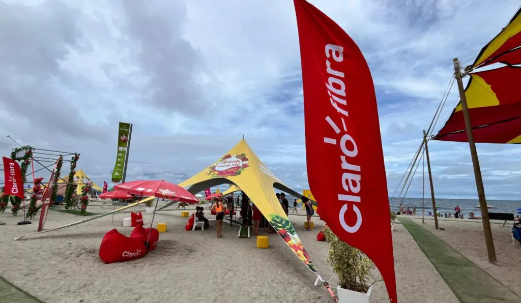 Jardim Conexão da Claro, na Arena Mundo Ric