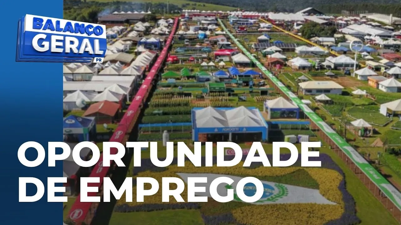 Oportunidade de emprego: Show Rural abre seleção para 700 trabalhadores