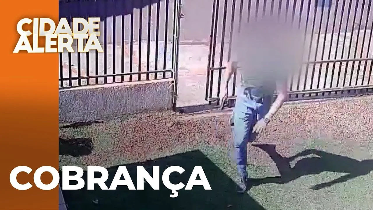 Homem invade casa e ameaça casal ao cobrar cheque: Foi preso horas depois